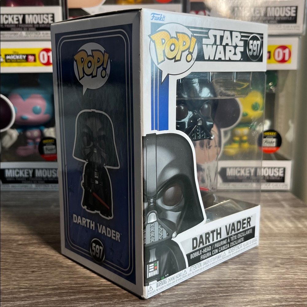 Funko Pop Star Wars Darth Vader Black and Red Figure - Picture 2 of 4